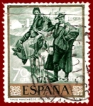 Stamps Spain -  Edifil 1568 Tipos manchegos (Sorolla) 0,70