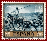 Stamps Spain -  Edifil 1571 El encierro (Sorolla) 1,50