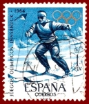 Stamps Spain -  Edifil 1619 Juegos Olímpicos Tokio 1964 1