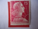 Stamps France -  Marianne de Müller - Serie:LIbertad.
