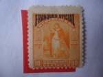 Stamps : America : Nicaragua :  Victoria en Pie - U.P.U. Franqueo Oficial