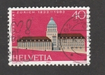 Stamps Switzerland -  Universidad de Zürich