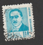 Stamps Brazil -  Arthur Bernardes