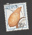 Stamps Kenya -  Cocos nucifera