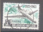 Sellos de Europa - B�lgica -  40 aniversario de sabena Y1259