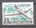 Sellos de Europa - B�lgica -  40 aniversario de sabena Y1259