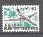 Sellos de Europa - B�lgica -  40 aniversario de sabena Y1259