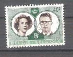 Stamps Belgium -  matrimonio real Y1169
