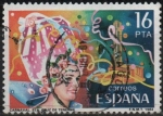 Stamps Spain -  Grandes fiestas populares españolas 2 Carnaval d´Santa Cruz d´Tenerife