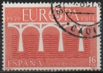 Stamps Spain -  Europa CEPT XXV Aniversario