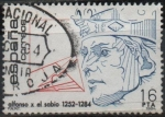 Stamps Spain -  Alfonso X el Savio