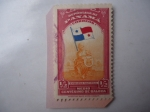 Stamps Panama -  Emblema Nacional - Banderas