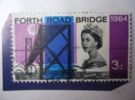Stamps United Kingdom -  Forth road Brridge - Puente de la Carretera - Elizabeth II.