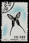 Stamps : Asia : China :  Mariposas