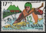 Stamps Spain -  Grandes fiestas populares españolas  