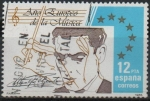 Stamps Spain -  Año Europeo d´l´Musica 
