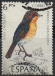 Stamps Spain -  Pajaros 