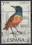 Sellos de Europa - Espa�a -  Pajaros 