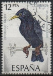 Stamps Spain -  Pajaros 