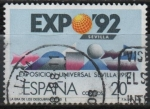 Stamps Spain -  Exposicion Universal d´Sevilla