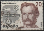 Stamps Spain -  Centenario d´l´muerte d´Narcis Monturiol
