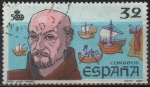 Stamps Spain -  V Centenario dl´descubrimiento d´America 