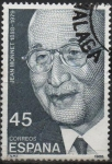 Stamps Spain -  I centenario dl´nacimiento d´Jean Monnet