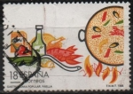 Sellos de Europa - Espa�a -  Gastronomia Paella Valenciana