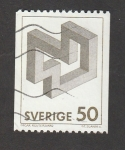 Stamps Sweden -  Dibujo geométrico
