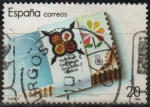Stamps Spain -  XXV aniversario d´l´federacion Española d´sosiedades filatelicas FESOFI.