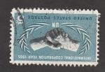 Stamps United States -  1965 Añov de cooperación internacional