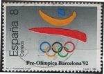 Stamps Spain -  Barcelona ´92 I serie pre-Olimpica 