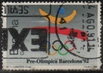 Stamps Spain -  Barcelona ´92 I serie pre-Olimpica 