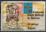 Stamps Spain -  VI Centenario d´l´creacion dl´titulo Principe d´Asturias
