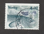 Stamps Norway -  Paisaje nevado