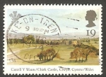 Stamps United Kingdom -  1748 - 25 Anivº de la envestidura del Príncipe de Gales, Pintura