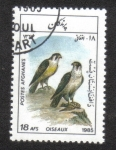 Stamps Afghanistan -  Aves