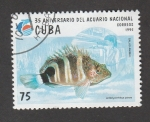 Sellos de America - Cuba -  35 Aniv. Acuario Nacional
