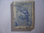 Stamps Guatemala -  Fray Payo Enriquez de Riviera (1612-1685)