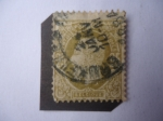 Stamps Belgium -  King Leopoldo II - 1884