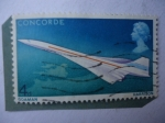Stamps United Kingdom -  Concorde - Primer vuelo del Concorde - Concorde en Vuelo- 