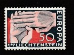 Stamps Liechtenstein -  Europa