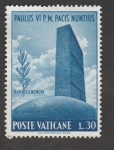 Stamps Vatican City -  Pablo VI predica la paz