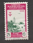 Stamps : Africa : Morocco :  Pro tuberculosos