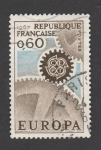 Stamps France -  Engranajes Europa