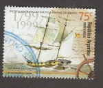 Stamps Argentina -  Buque escuela Manurl Belgrano