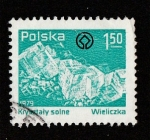 Stamps Poland -  Las minas de sal de Wieliczka