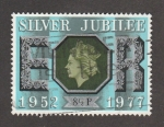 Stamps United Kingdom -  Jubileo de plata