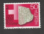 Stamps Switzerland -  2000 años presencia romana