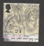 Stamps United Kingdom -  II Centenario del servicio cartografico